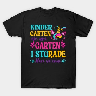 Kids Kindergarten Done 1st Grade Last Day Of School Graduation T-Shirt